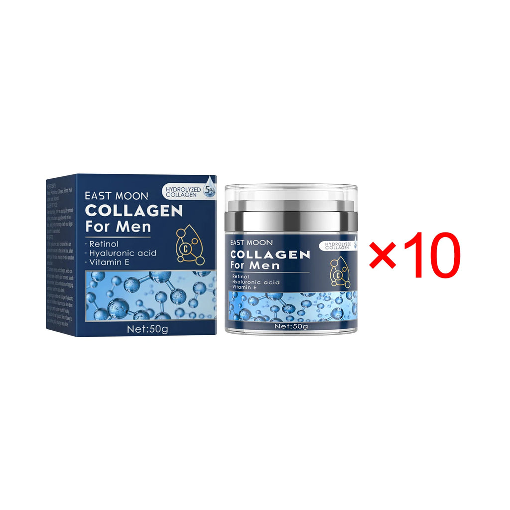 Men's Facial Fade Acne Marks, Cleanses, Gentle Hydrating Moisturizing Anti-Wrinkle Collagen Cream