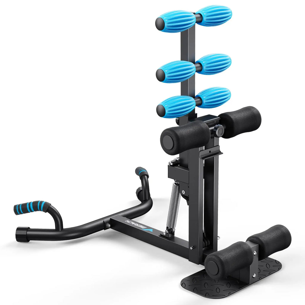 Multi-functional Deep Squat Machine, Adjustable Glutes Trainer, Core Leg and Push Up Workout