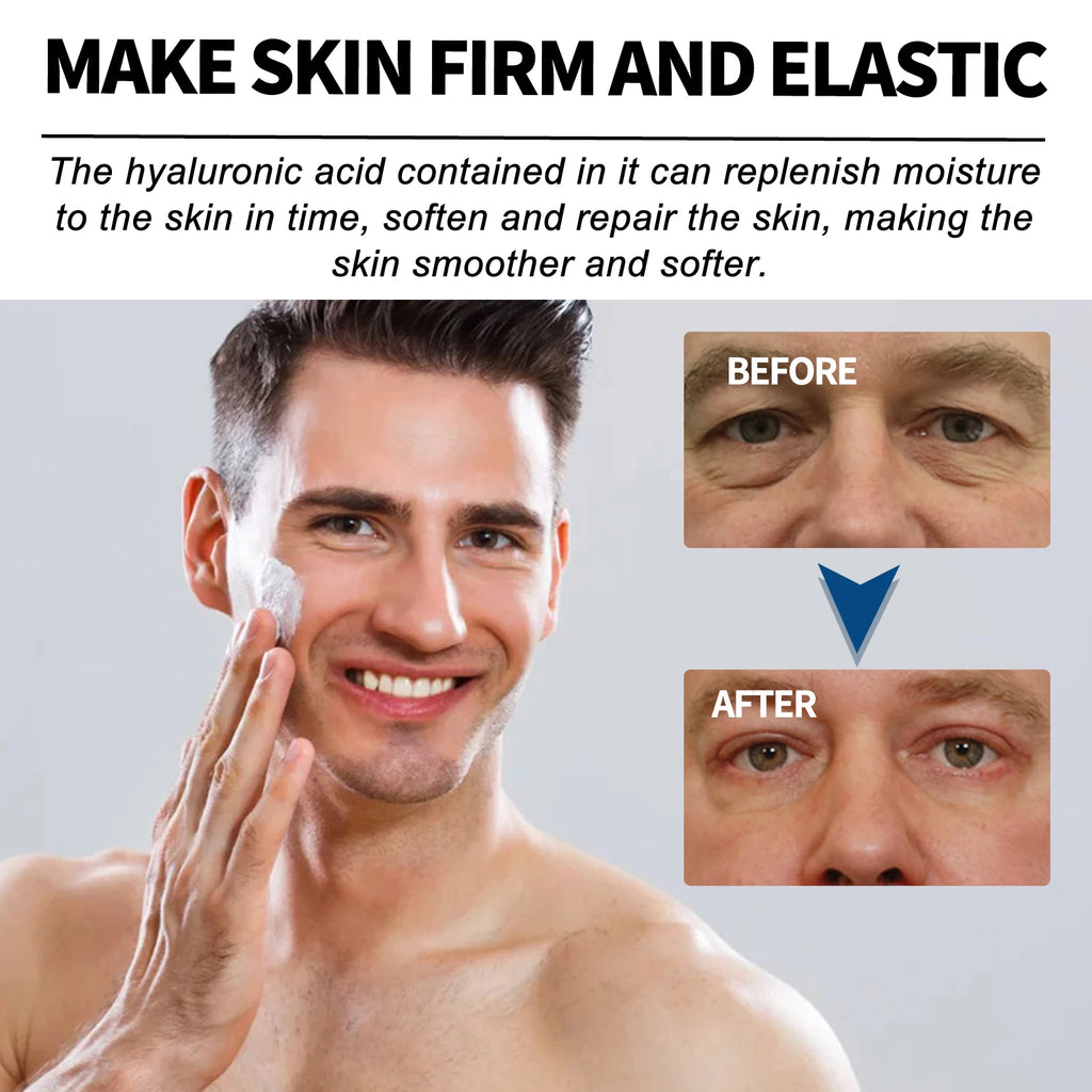 Men's Facial Fade Acne Marks, Cleanses, Gentle Hydrating Moisturizing Anti-Wrinkle Collagen Cream
