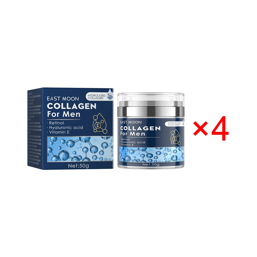 Men's Facial Fade Acne Marks, Cleanses, Gentle Hydrating Moisturizing Anti-Wrinkle Collagen Cream