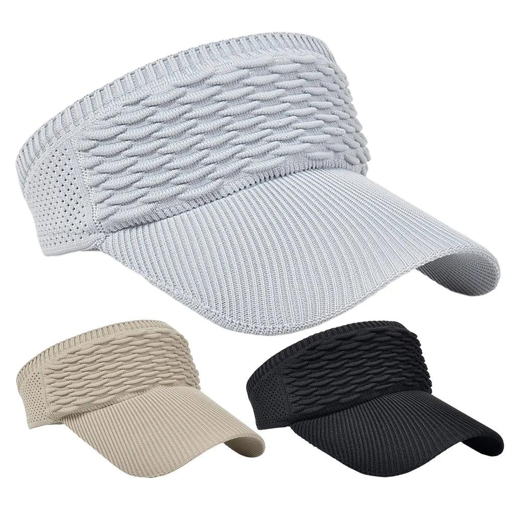 Sun Hat For Women- Sun Visors/ Breathable Caps/ 21.65 -23.23 Inches