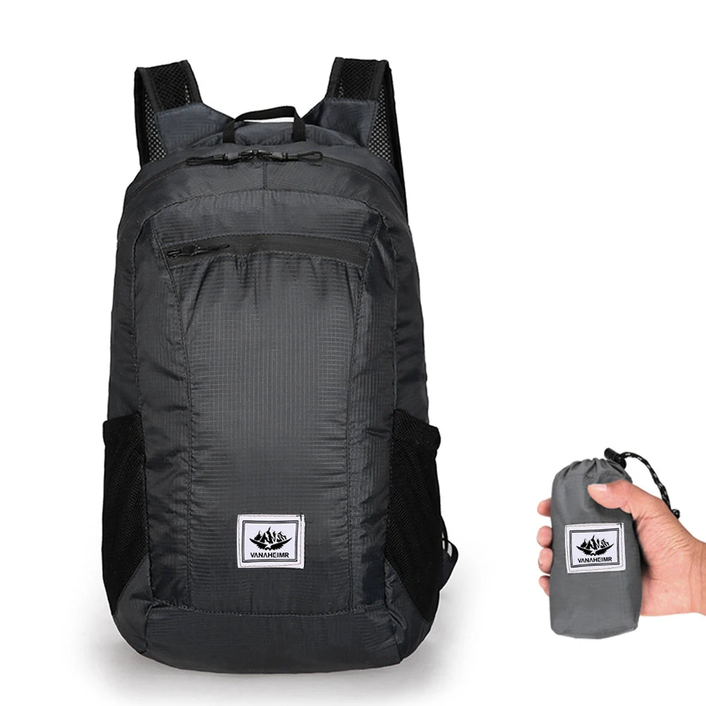 20L Foldable Travel/ Waterproof, Cycling Backpacks- Ultralight for Outdoors, Travel, Hiking with Large Capacity space