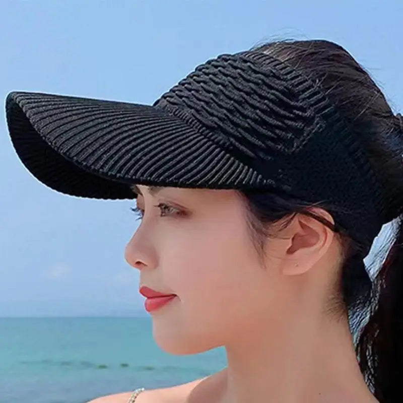 Sun Hat For Women- Sun Visors/ Breathable Caps/ 21.65 -23.23 Inches