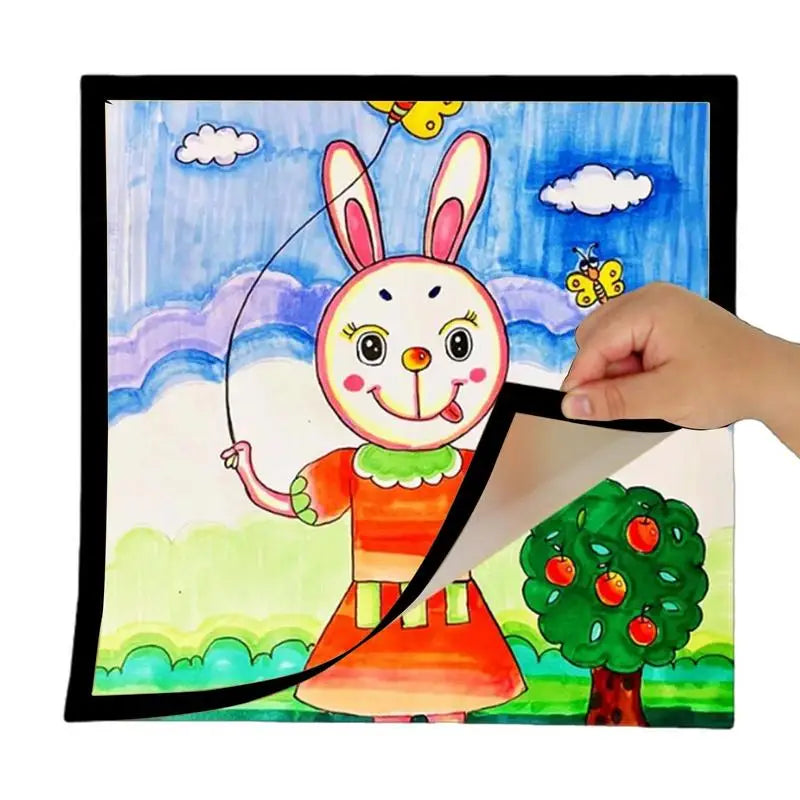30x30cm Magnetic Children Art Frames for Kids / Poster, Photo, Drawings, Paintings, Pictures to put on Display