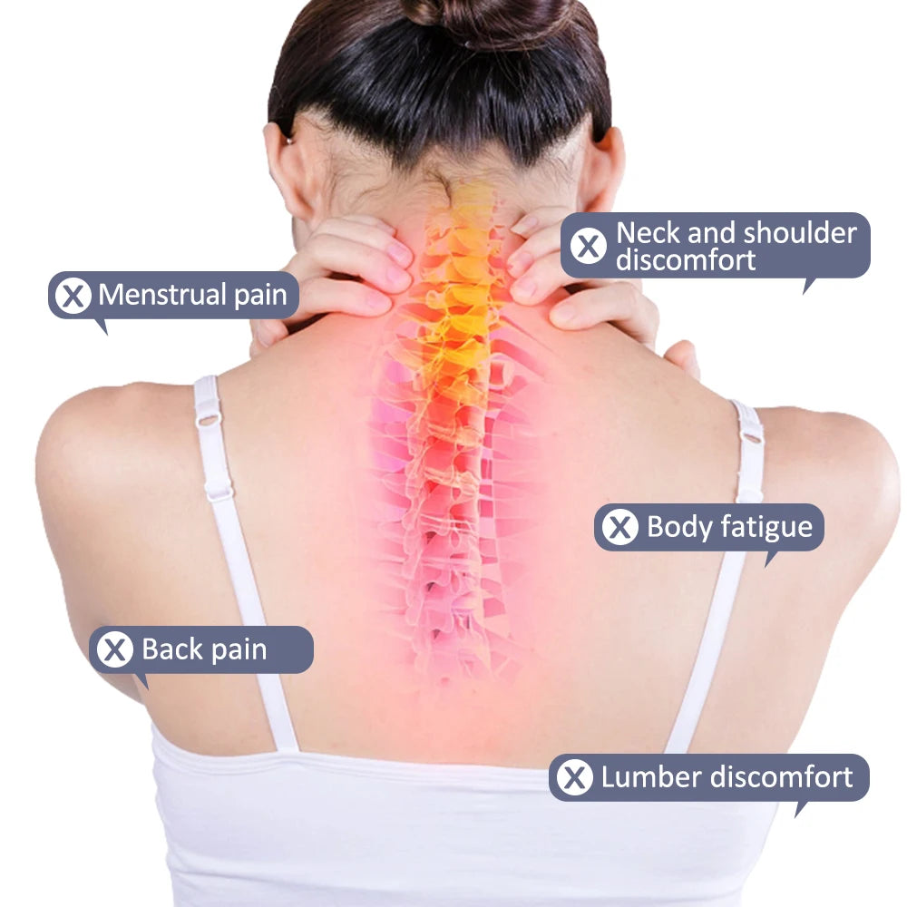 Electric Meridian, Body Massage Brush - Lymphatic Drainage Machine- Microcurrent Anti Cellulite with Physiotherapy Apparatus
