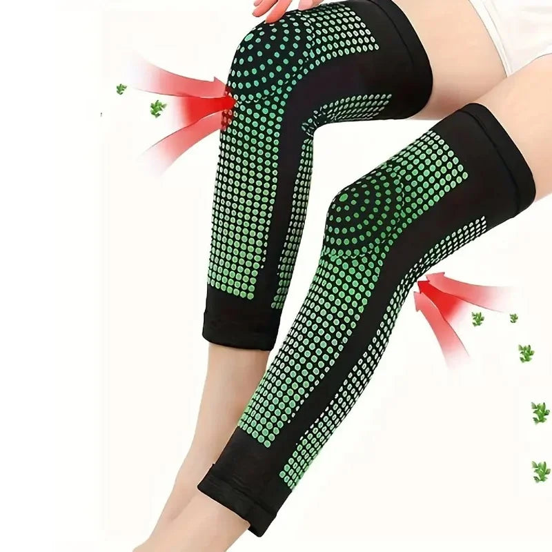Mugwort Self-Heating Knee/Leg Brace for Arthritis & Joint Pain Relief