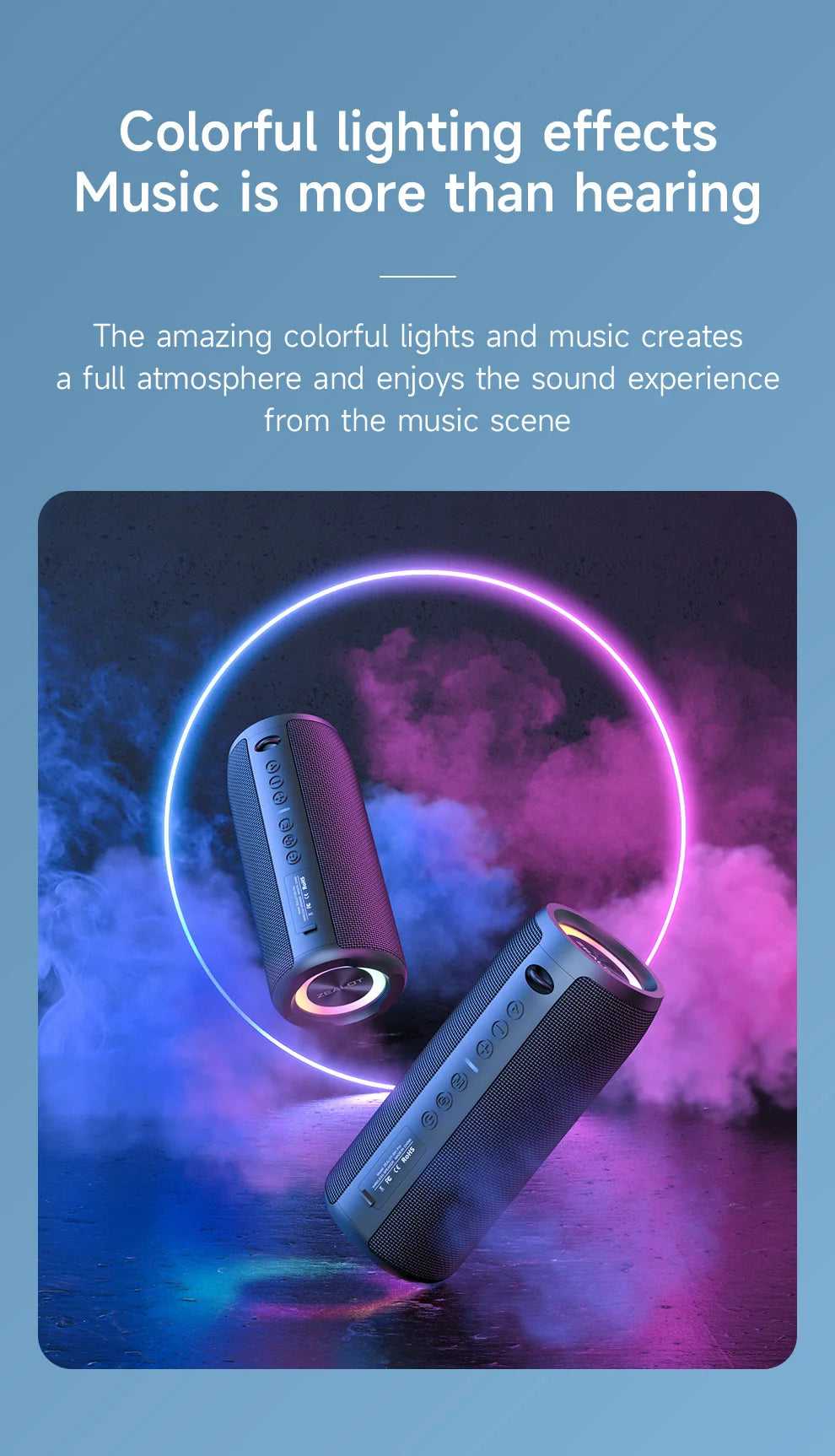S51Pro High-power / 40W 3D Stereo Bass Bluetooth Speaker /Portable IPX5 /Waterproof Suitable