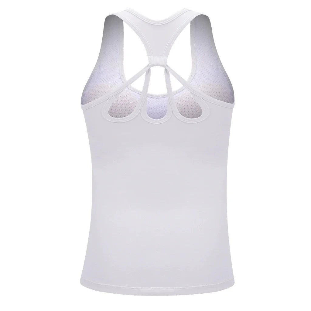 Yoga Vest Sport Singlet for Women /Athletic Fitness Sport Tank Top