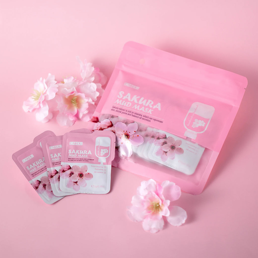 Sakura Skincare Set- Moisturizing Anti-Aging Kit with Wrinkle Smoothing Radiance- Facial Kit Gift Set