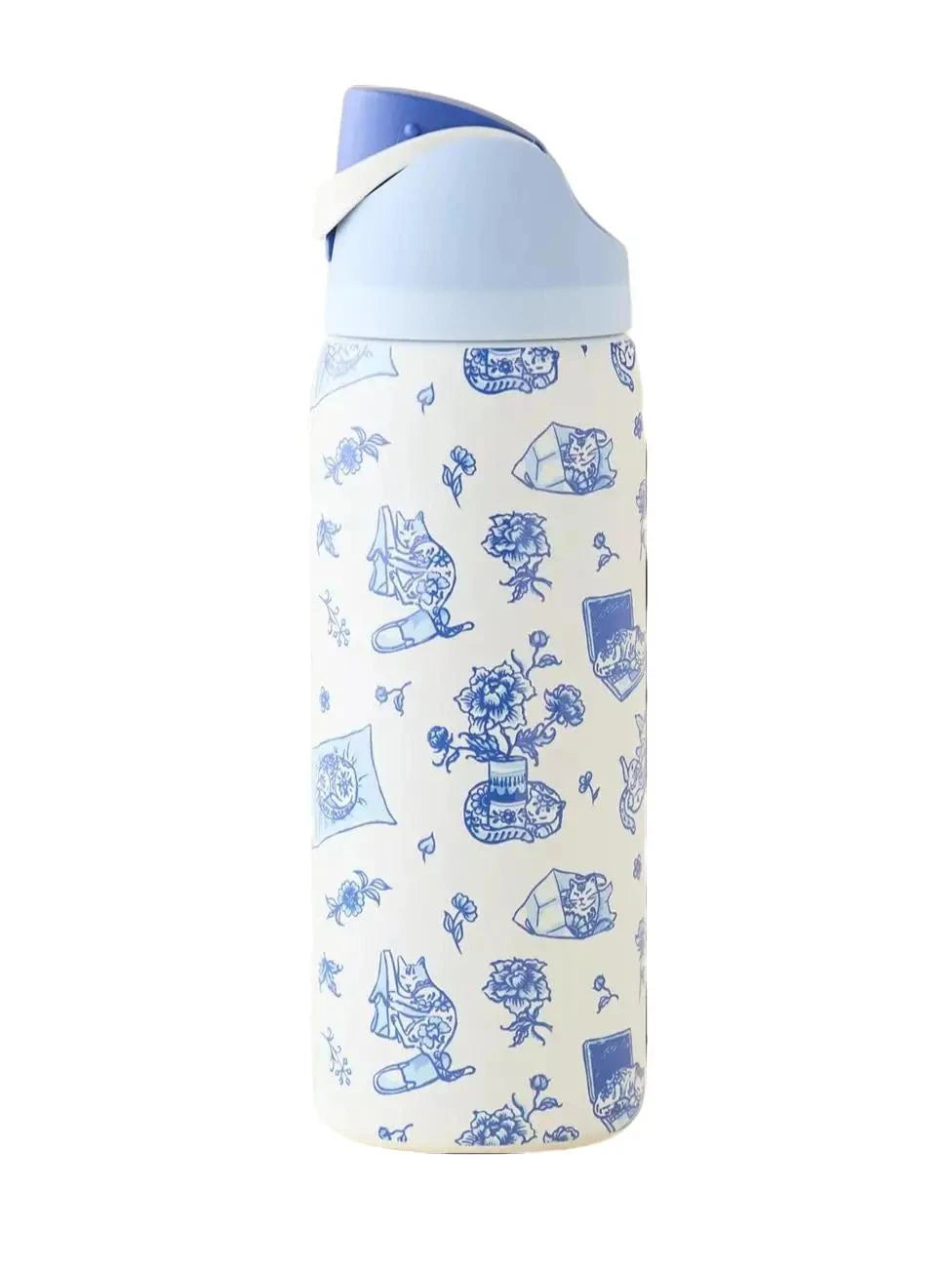 Stainless Steel Water Bottle -32oz Vacuum Insulated Water Bottle with Straw & Leak-Proof Lid /Portable