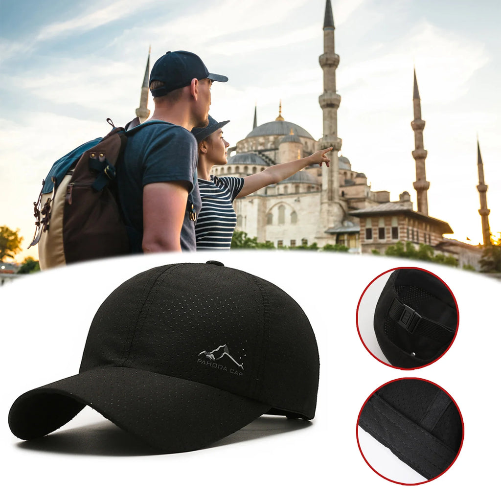 2PCS Unisex Baseball Caps with Quick drying and Breathable material- Great for Outdoors and Sports
