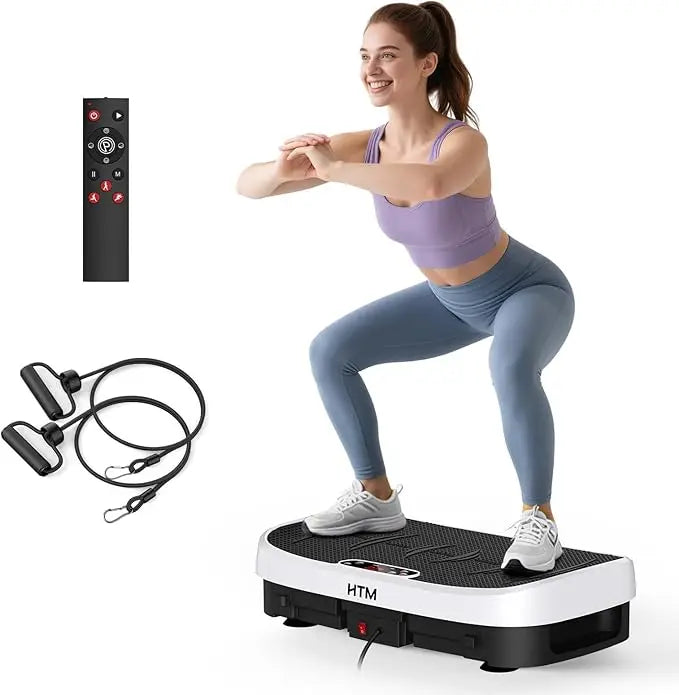 Vibration Plate Fitness Platform- 120 Levels -Home Gym Equipment- Weight Loss- Exercise Board