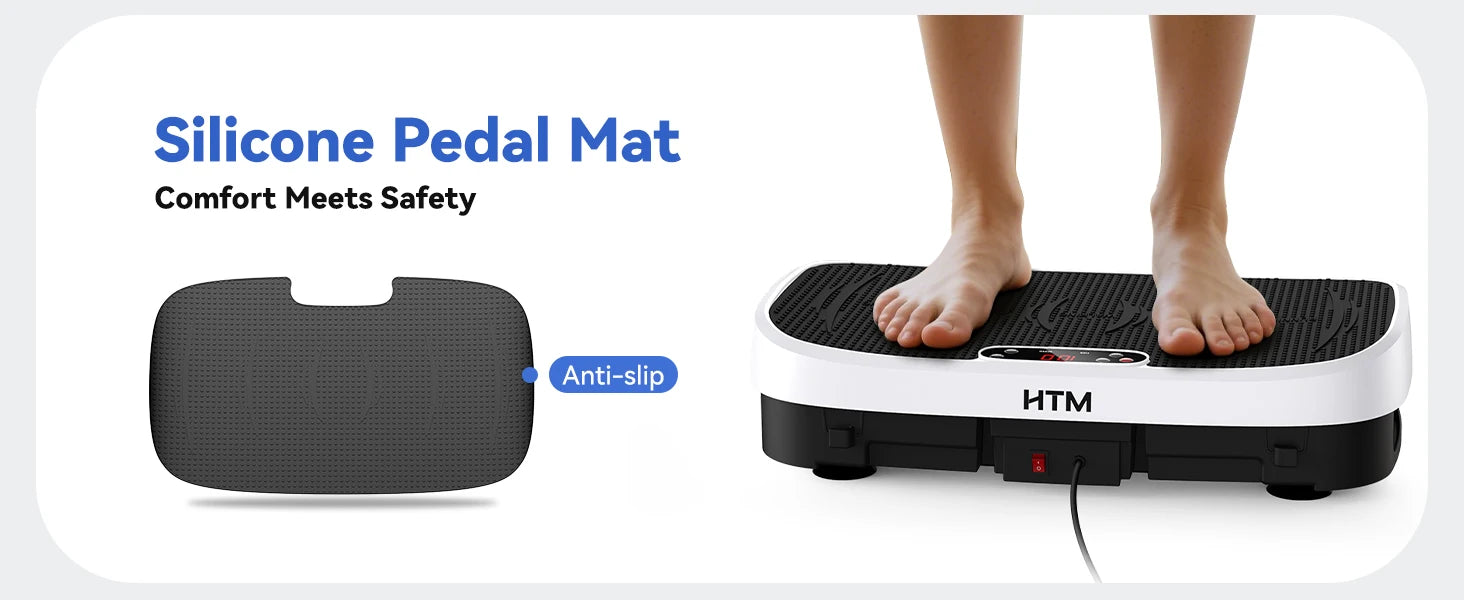 Vibration Plate Fitness Platform- 120 Levels -Home Gym Equipment- Weight Loss- Exercise Board