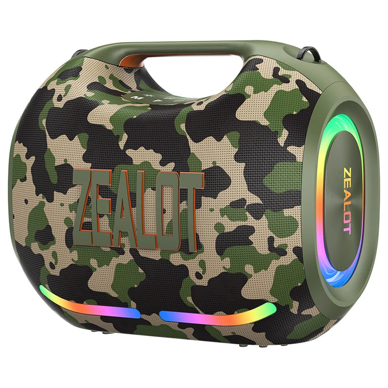 120W Big Power Portable Bluetooth Speaker, Wireless TWS Subwoofer/ Waterproof/ HIFI Quality