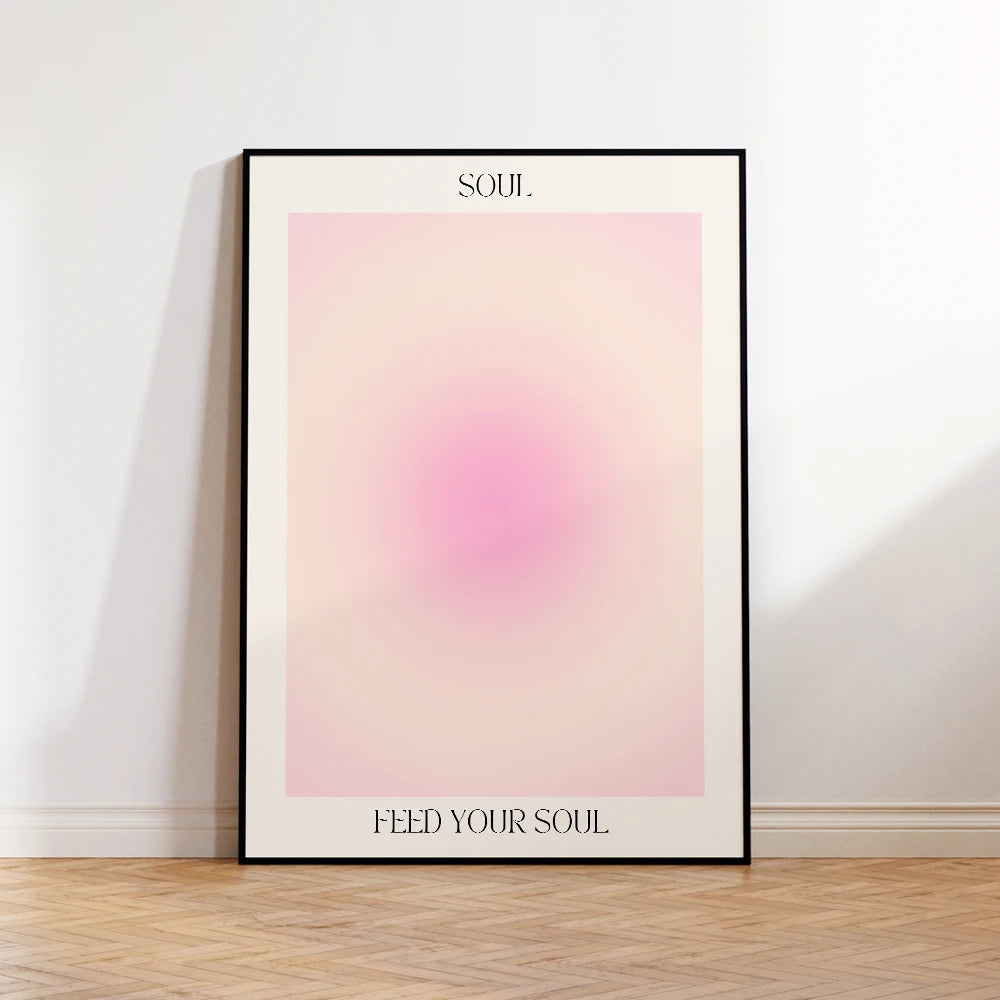 Motivational Quote, Positive Spiritual Wall Art, Canvas- Painting -Posters
