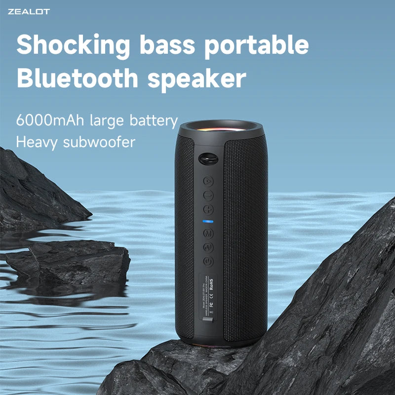 S51Pro High-power / 40W 3D Stereo Bass Bluetooth Speaker /Portable IPX5 /Waterproof Suitable