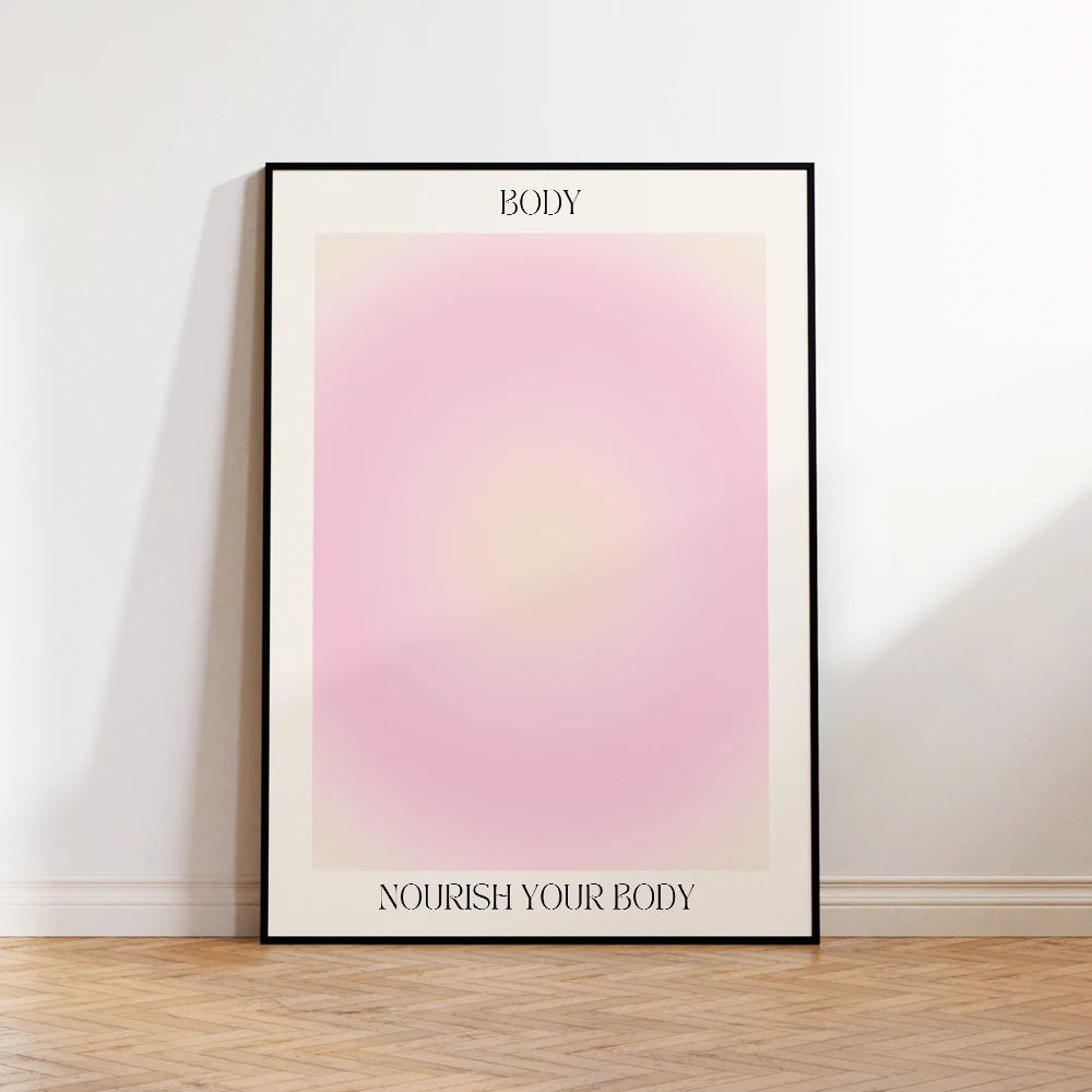 Motivational Quote, Positive Spiritual Wall Art, Canvas- Painting -Posters
