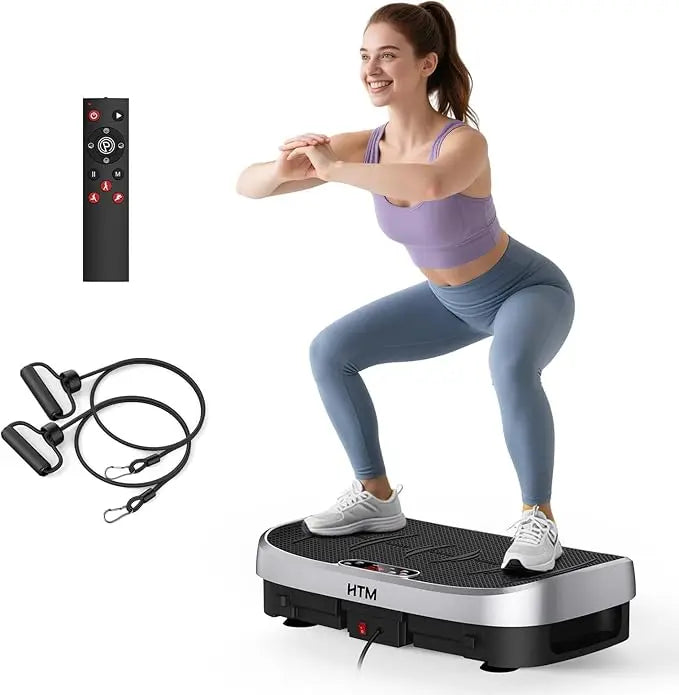 Vibration Plate Fitness Platform- 120 Levels -Home Gym Equipment- Weight Loss- Exercise Board