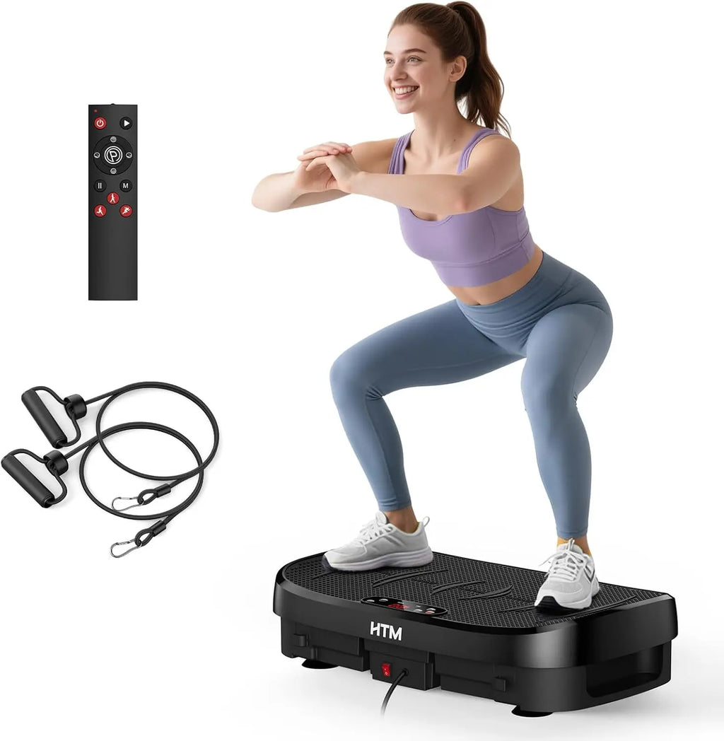 Vibration Plate Fitness Platform- 120 Levels -Home Gym Equipment- Weight Loss- Exercise Board