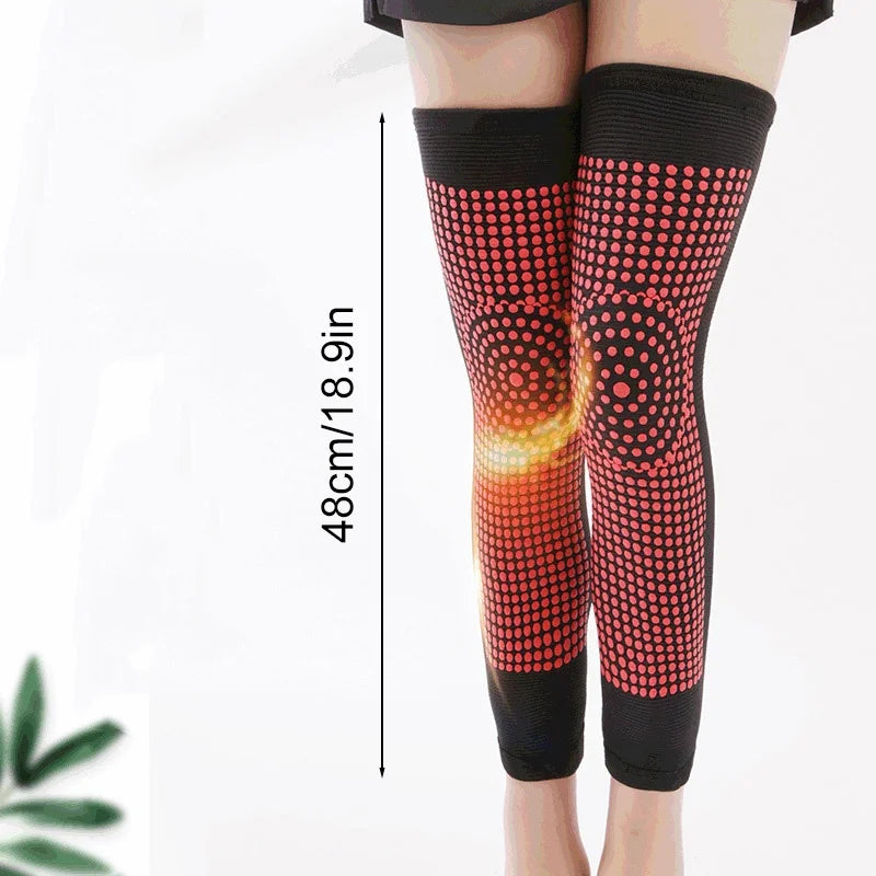 Mugwort Self-Heating Knee/Leg Brace for Arthritis & Joint Pain Relief
