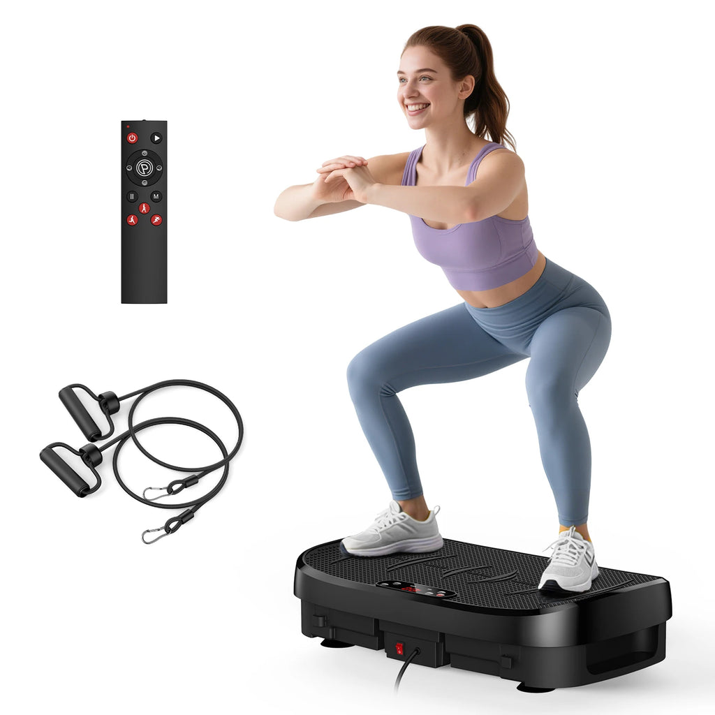 Vibration Plate Fitness Platform- 120 Levels -Home Gym Equipment- Weight Loss- Exercise Board