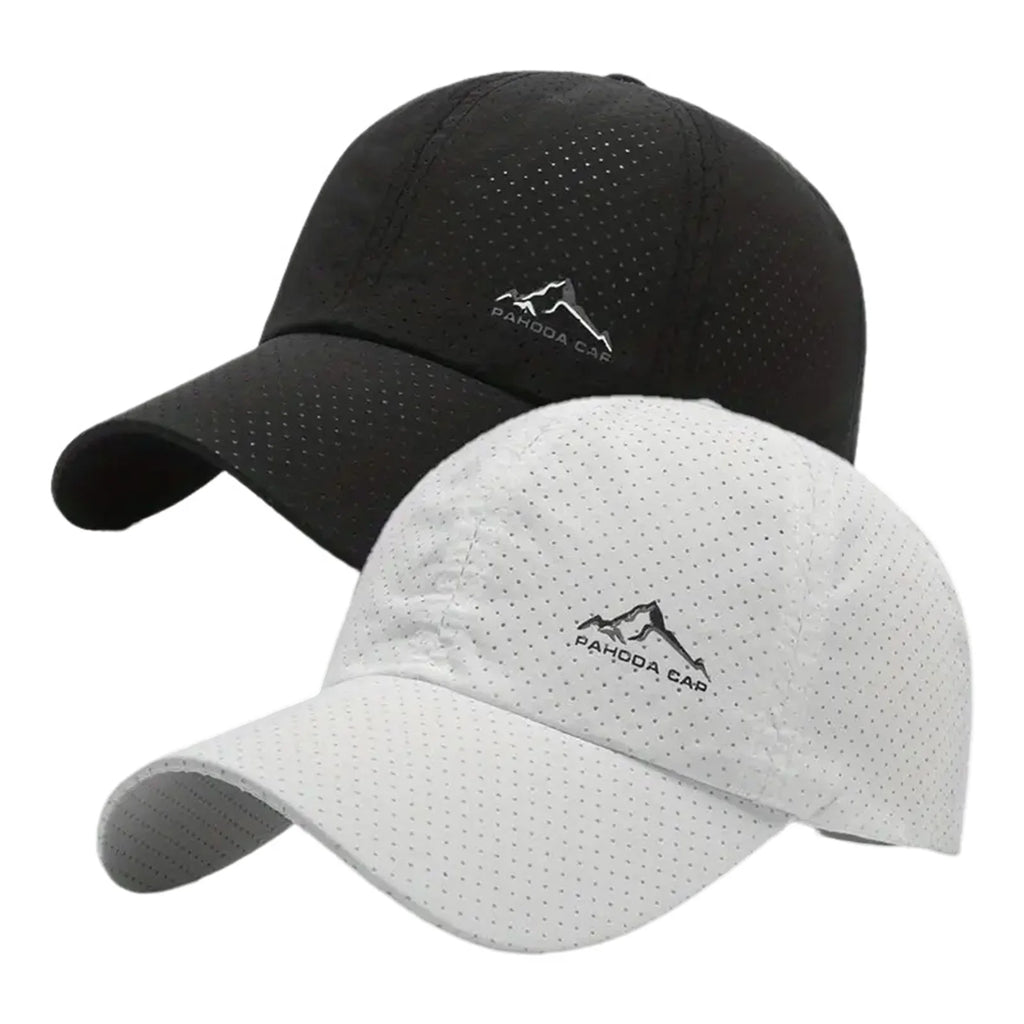 2PCS Unisex Baseball Caps with Quick drying and Breathable material- Great for Outdoors and Sports