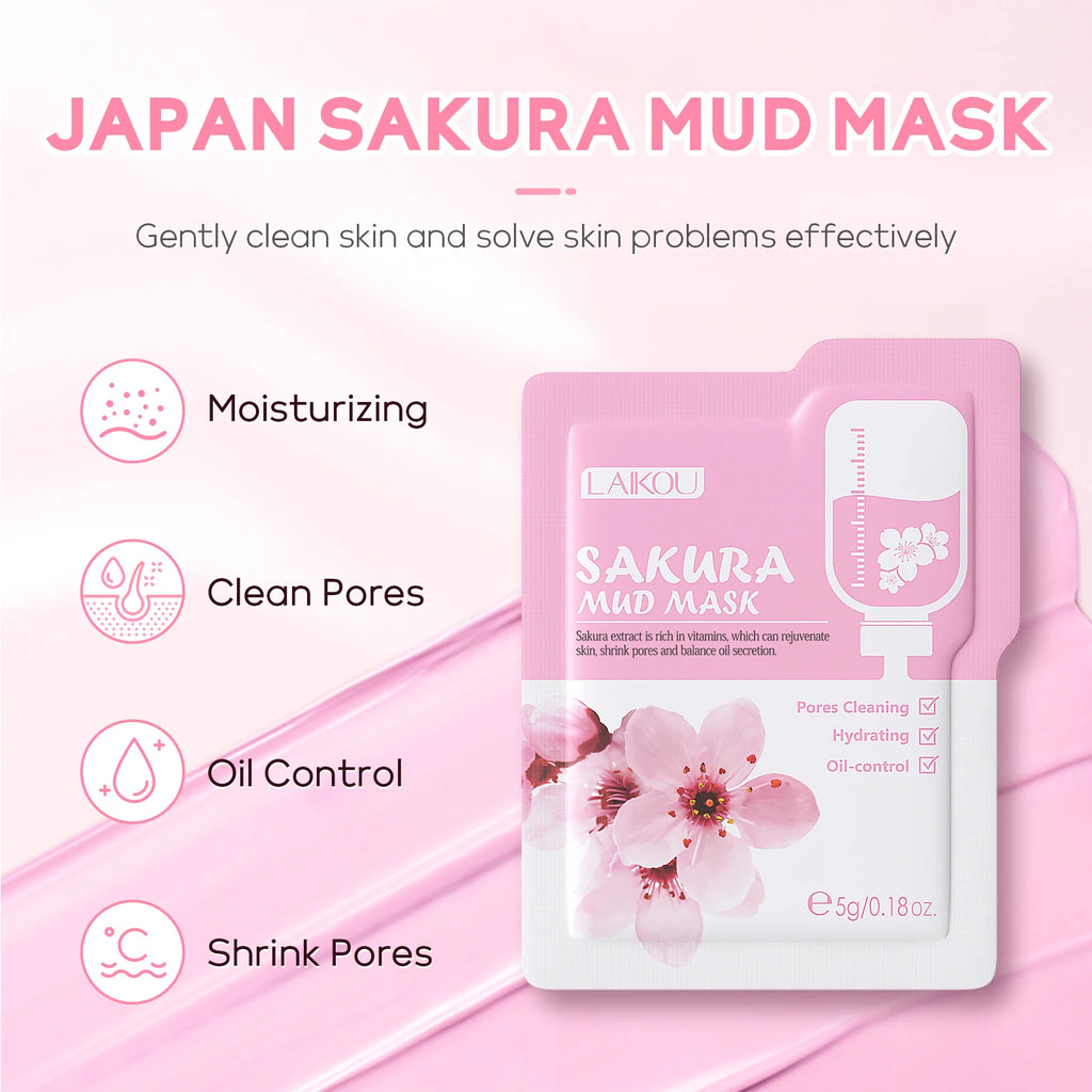 Sakura Skincare Set- Moisturizing Anti-Aging Kit with Wrinkle Smoothing Radiance- Facial Kit Gift Set