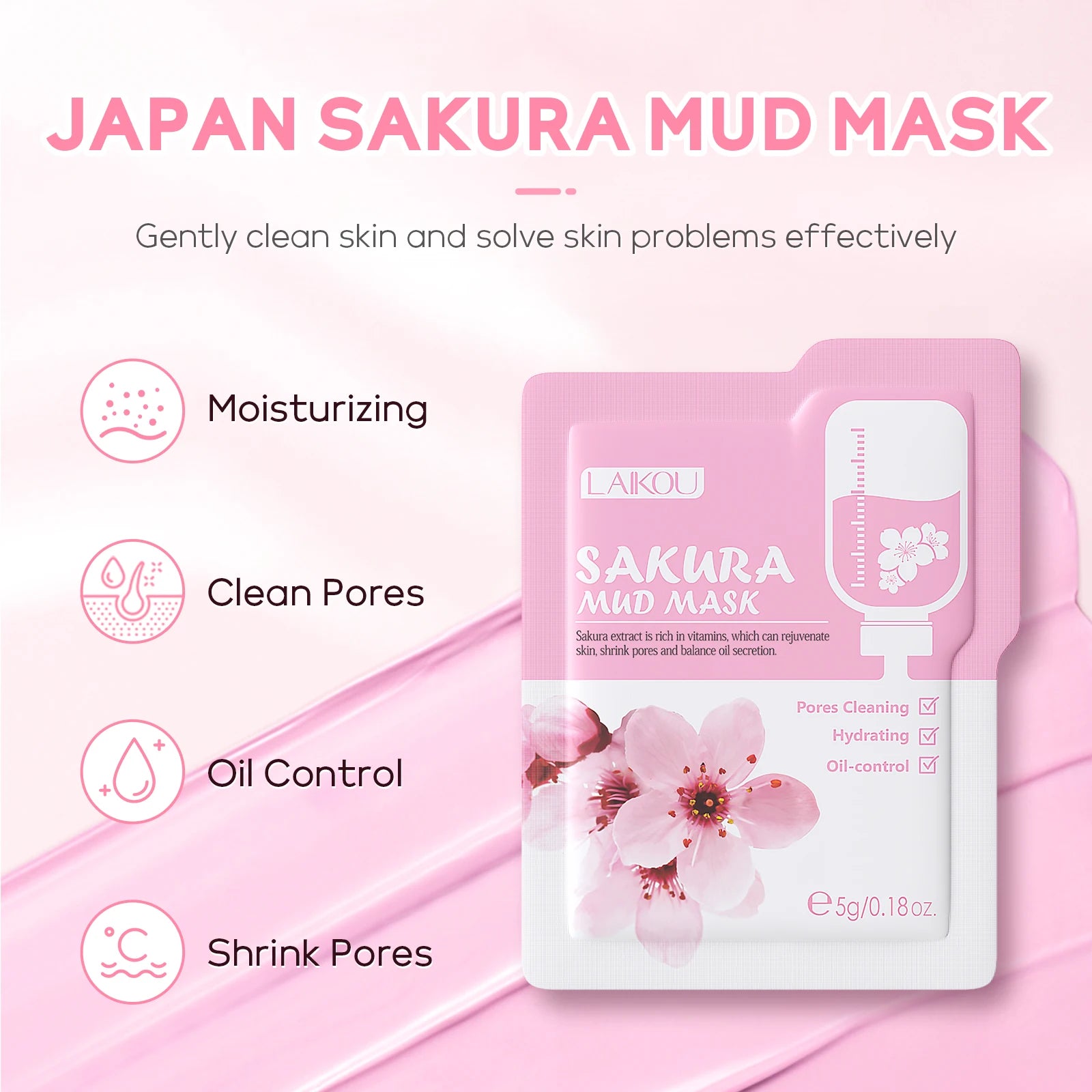 Sakura Skincare Set- Moisturizing Anti-Aging Kit with Wrinkle Smoothing Radiance- Facial Kit Gift Set