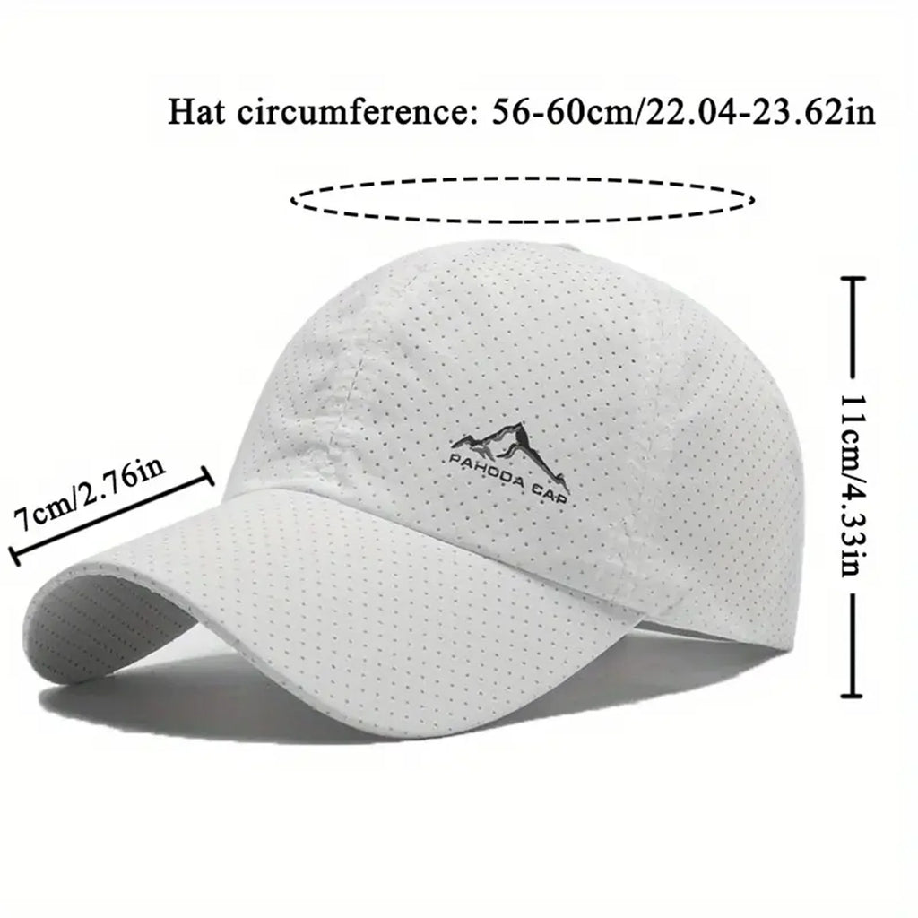 2PCS Unisex Baseball Caps with Quick drying and Breathable material- Great for Outdoors and Sports