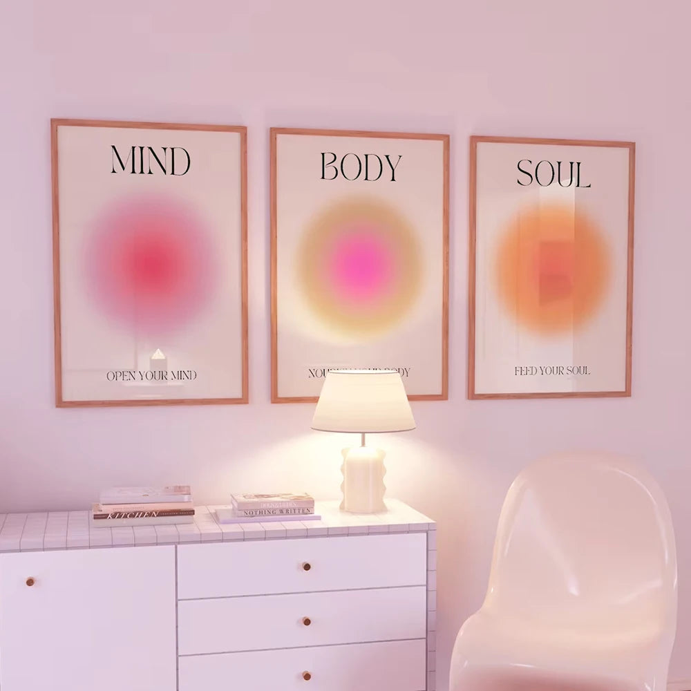 Motivational Quote, Positive Spiritual Wall Art, Canvas- Painting -Posters